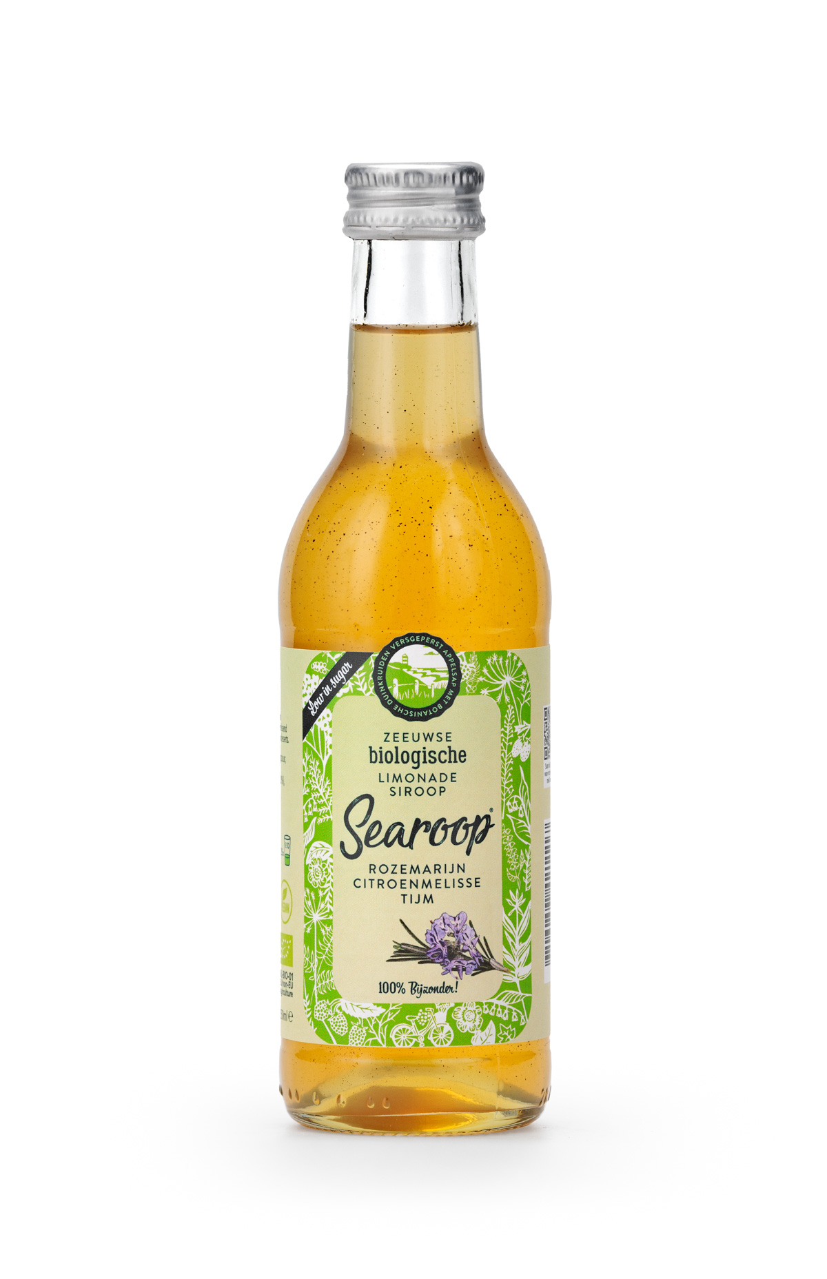 Searoop Rozemarijn, Citroenmelisse, Tijm 100% Bijzonder! /250 ml.